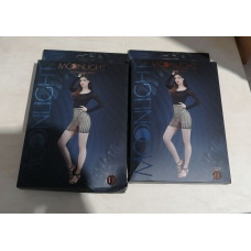 Moonlight Model 13 Black, XS-L - черное эротическое платье с длинным рукавом (мятая упаковка!!!)