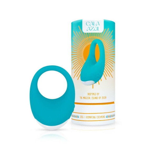 Эрекционное кольцо с вибрацией Cala Azul Jose Vibrating Cockring