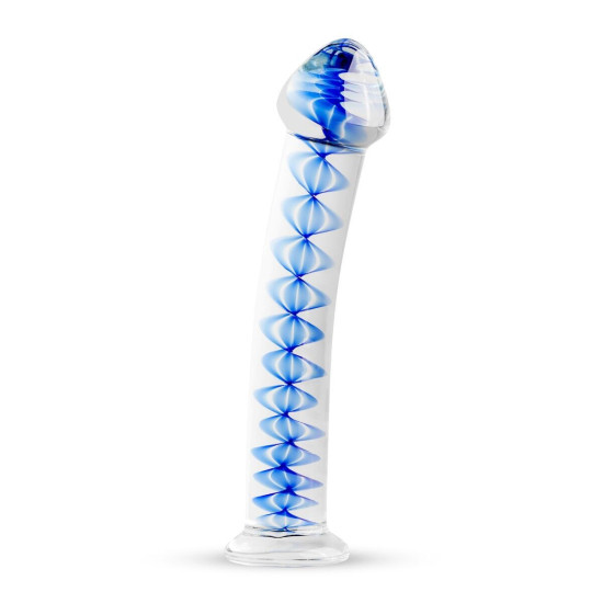 Скляне ділдо для точки G і простати Gildo Glass Dildo No. 4