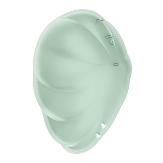 Вакуумный стимулятор с вибрацией, мятный Satisfyer Cloud Dancer Mint