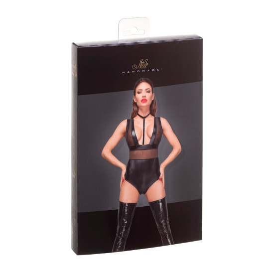 Боди с мокрым эффектом Noir Handmade F183 Powerwetlook Body, 3XL