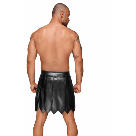 Мужская юбка гладиатора из экокожи Noir Handmade H053 Eco Leather Gladiator Skirt, S