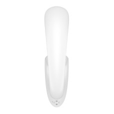Вагінально-кліторальний вібратор, 2 мотори, білий Satisfyer G for Goddess 1 White