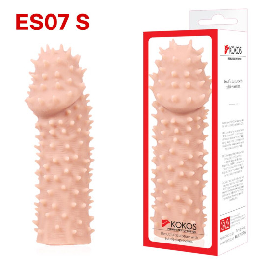 Потовщуюча насадка на член, стимуляція точки G Kokos Extreme Sleeve ES.07, S