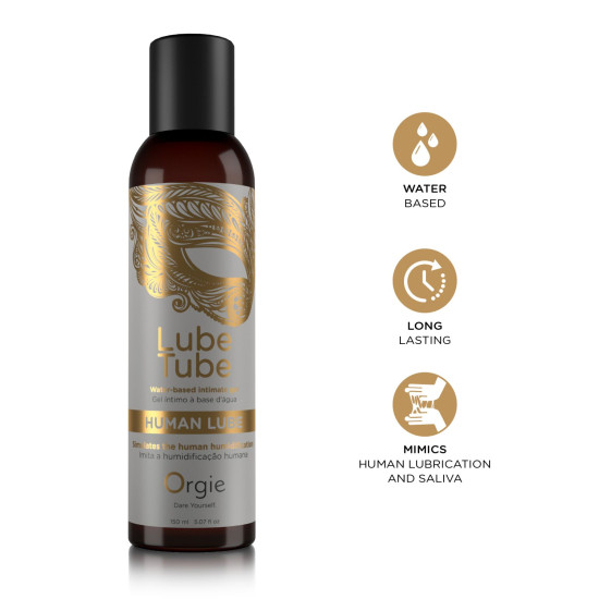 Лубрикант на водній основі Orgie Lube Tube - Human Lube, 150 ml