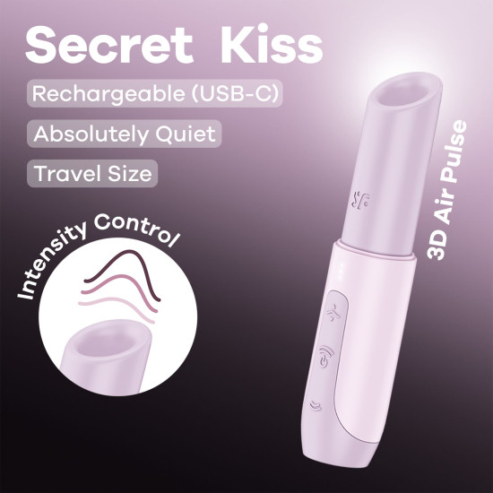 Вакуумний кліторальний стимулятор Satisfyer Secret Kiss
