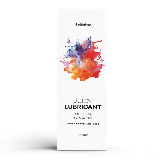 Satisfyer Juicy Lubricant Euphoric Orgasm, 300 ml - стимулюючий лубрикант на водній основі
