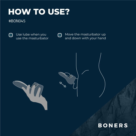 Электрический мастурбатор Boners Electric Masturbator