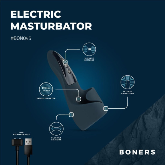 Электрический мастурбатор Boners Electric Masturbator