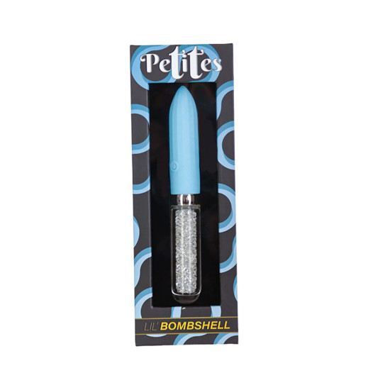 Вибратор, синий Petites Lil' Bombshell Vibrator Blue