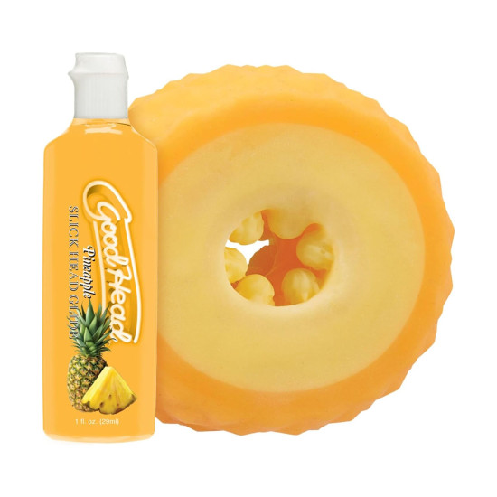 Набір для мінету, ананас Doc Johnson GoodHead Pineapple Blowjob Set