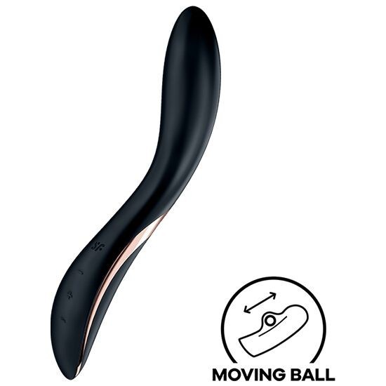 Вібратор, чорний Satisfyer Rrrolling Explosion Black