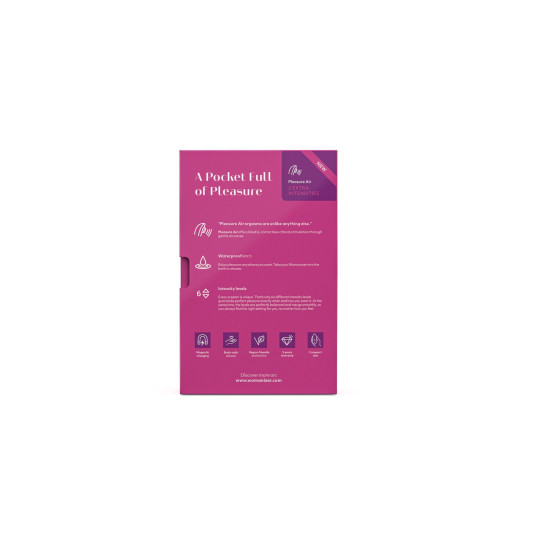 Вакуумный клиторальный стимулятор, розовый Womanizer Starlet 3 Pink (мятая упаковка)