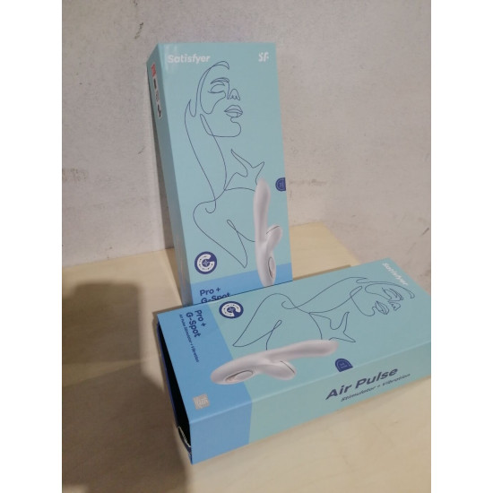 Вакуумный вибратор-кролик Satisfyer Pro Plus G-Spot Rabbit (мятая упаковка!!!)