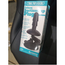 Крепление для душа с присоской мятая упаковка Doc Johnson Vac-U-Lock Deluxe Suction Cup Plug