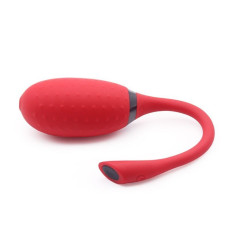 Смарт-віброяйце червоного кольору з глибокою вібрацією Magic Motion Fugu Red