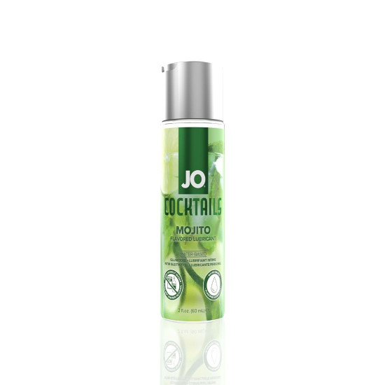 Съедобный лубрикант на водной основе со вкусом мохито JO Cocktails Mojito, 60 ml