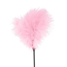 Лоскоталка з пером молодого індика, рожева Art of Sex Feather Paddle