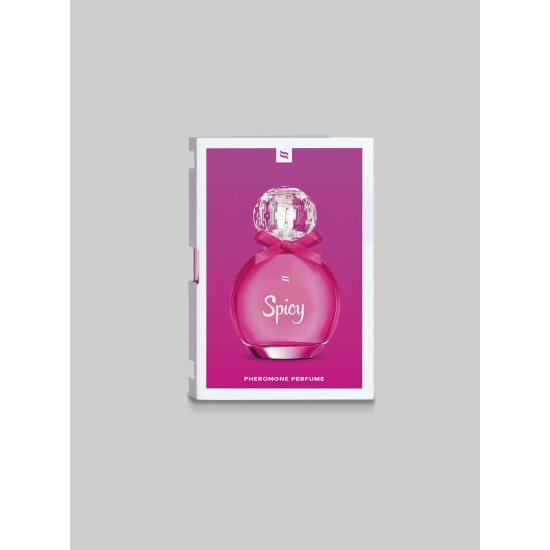 Пробник парфумів з феромонами (шоколад і орхідея) Obsessive Perfume Spicy, 1 ml