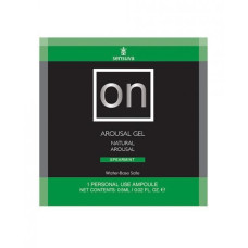 Пробник збуджуючі гелю для клітора зі смаком м'яти Sensuva ON Arousal Gel for Her Spearmint, 6 ml
