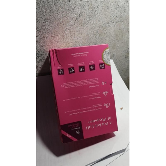 Вакуумный клиторальный стимулятор, розовый Womanizer Starlet 3 Pink (мятая упаковка)