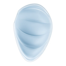 Вакуумний стимулятор з вібрацією, блакитний Satisfyer Cloud Dancer Blue