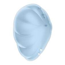 Вакуумний стимулятор з вібрацією, блакитний Satisfyer Cloud Dancer Blue