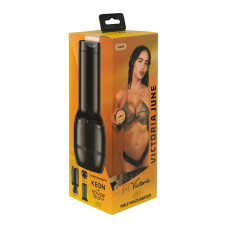 Мастурбатор с всасывающей интерактивной насадкой Kiiroo PowerBlow & Feel Victoria Mouth Combo Set