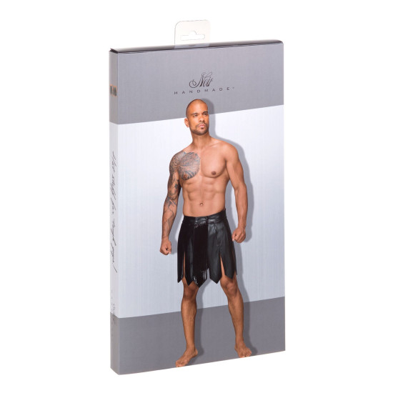 Мужская юбка гладиатора из экокожи Noir Handmade H053 Eco Leather Gladiator Skirt, XL