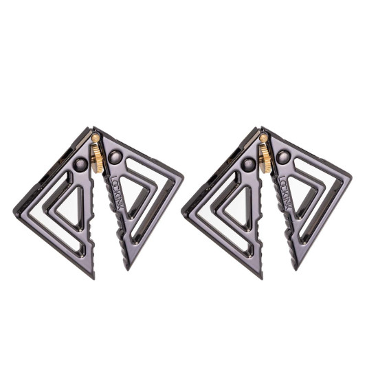 Регулируемые зажимы для сосков с легкой подвеской, серые Lockink Adjustable Nipple Clamps with Light Pendant Grey