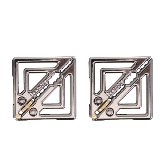 Регулируемые зажимы для сосков с легкой подвеской, серые Lockink Adjustable Nipple Clamps with Light Pendant Grey