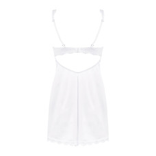 Сорочка с трусиками Obsessive Bellastia Chemise & Thong, XS/S