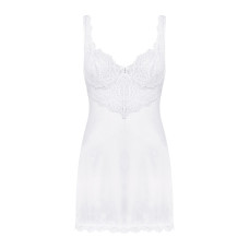 Сорочка с трусиками Obsessive Bellastia Chemise & Thong, XS/S