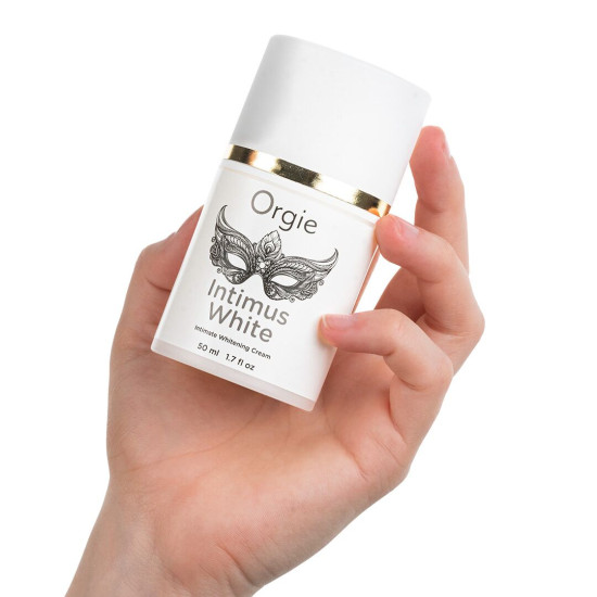 Крем для отбеливания интимных зон, подмышек и зоны бикини Orgie Intimus White, 50 ml