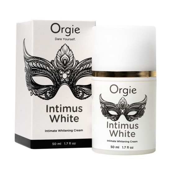 Крем для отбеливания интимных зон, подмышек и зоны бикини Orgie Intimus White, 50 ml