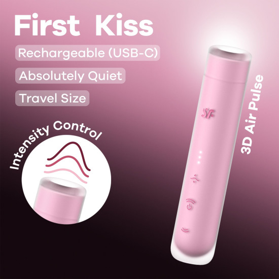 Вакуумний кліторальний стимулятор Satisfyer First Kiss