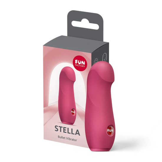 Вібратор, малиновий Fun Factory Stella Raspberry