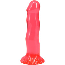 Набір фалоімітаторів, фіолетовий, рожевий, зелений Doc Johnson Crystal Jellies - Dong Starter Set - Purple, Pink, Green