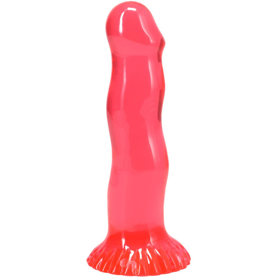 Набір фалоімітаторів, фіолетовий, рожевий, зелений Doc Johnson Crystal Jellies - Dong Starter Set - Purple, Pink, Green
