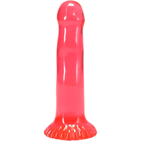 Набір фалоімітаторів, фіолетовий, рожевий, зелений Doc Johnson Crystal Jellies - Dong Starter Set - Purple, Pink, Green