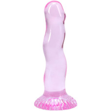 Набір фалоімітаторів, фіолетовий, рожевий, зелений Doc Johnson Crystal Jellies - Dong Starter Set - Purple, Pink, Green
