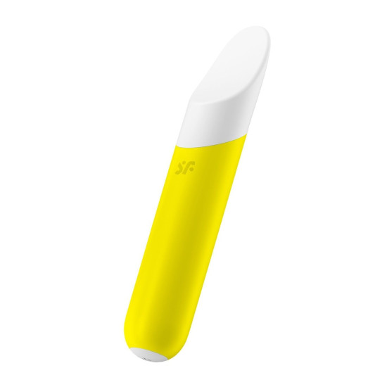 Мінівібратор з гнучким язичком, жовтий Satisfyer Ultra Power Bullet 7 Yellow
