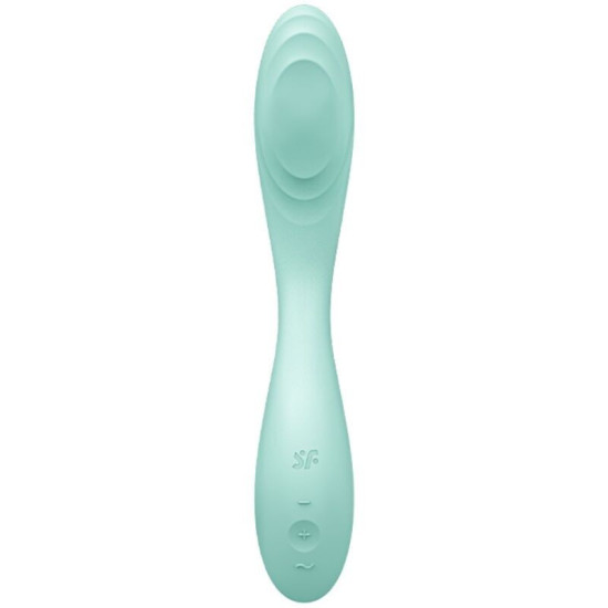Вібратор, м'ятний Satisfyer Rrrolling Pleasure Mint