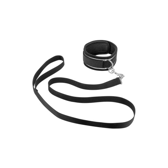 Фиксатор для рук и шеи с поводком Fetish Tentation Submission Bar with Handcuffs and Collar