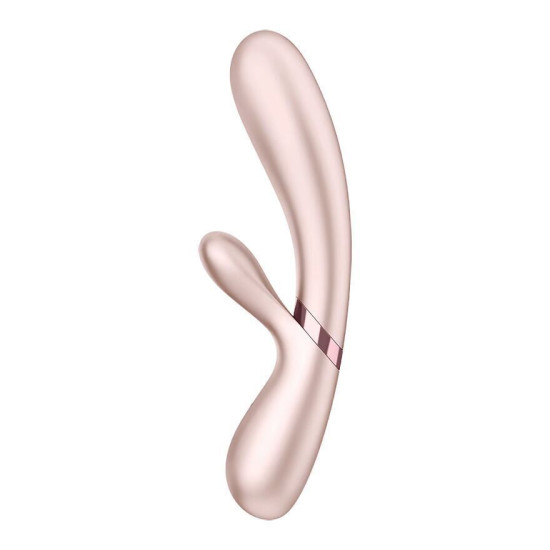 Смарт вібратор-кролик з підігрівом Satisfyer Hot Lover Nude (м'ята упаковка)