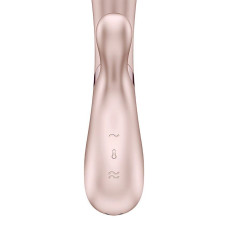Смарт вібратор-кролик з підігрівом Satisfyer Hot Lover Nude (м'ята упаковка)