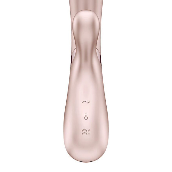 Смарт вібратор-кролик з підігрівом Satisfyer Hot Lover Nude (м'ята упаковка)