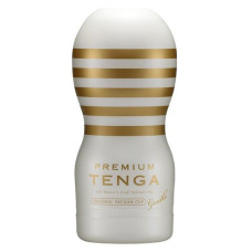 Мастурбатор глибока глотка з вакуумною стимуляцією, м'який Tenga Premium Original Vacuum Cup Gentle