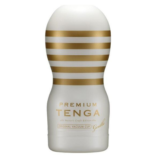 Мастурбатор глибока глотка з вакуумною стимуляцією, м'який Tenga Premium Original Vacuum Cup Gentle