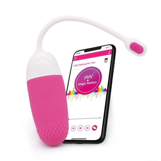 Смарт-виброяйцо с управлением со смартфона Magic Motion Vini Pink